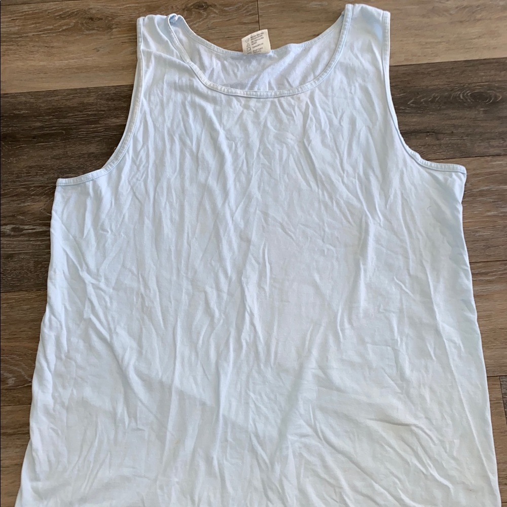 Comfort Color Baby Blue Tank